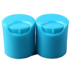 Kozmetik Ambalaj için Mavi Disk Üst 24 410 Plastik Dağıtım Kapağı